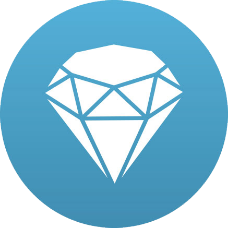 High income prosper diamond icon