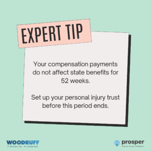 Expert tip 52-week grace period personal injury trust