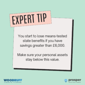 Expert tip means-tested state benefits personal injury trust