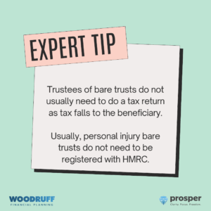 Expert tip trust tax return personal injury trust